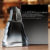 Colônia Desodorante Masculina Uzon Black Silver - 100 mL